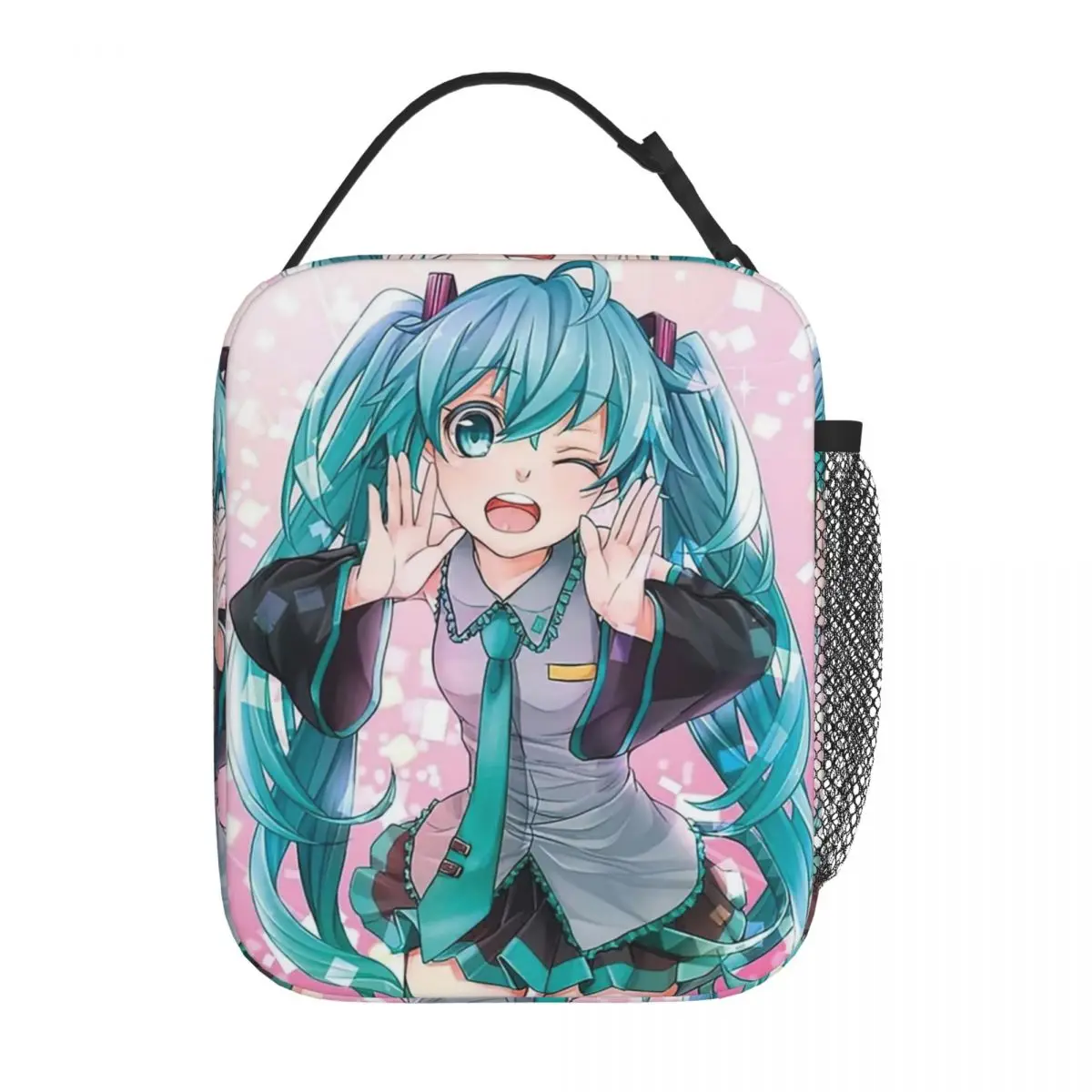Vocaloid Hatsune Miku Kawaii Reusable Lunch Bag For Student