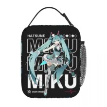 Kawaii Hatsune Miku Thermal Lunch Bag Kawaii Hatsune Miku Thermal Lunch Bag