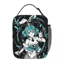 Anime Kawaii Hatsune Miku Print Lunch Bag Anime Kawaii Hatsune Miku Print Lunch Bag