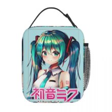 Anime Hatsune Miku Insulated Kawaii Thermal Lunch Bag For Student Anime Hatsune Miku Insulated Kawaii Thermal Lunch Bag For Student