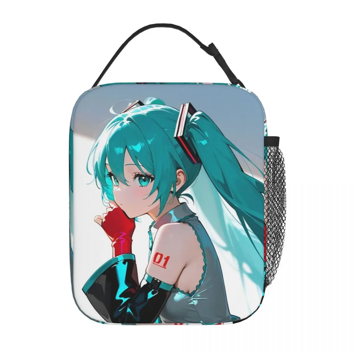 Anime Hatsune Miku Insulated Thermal Kawaii Student Lunch Bag