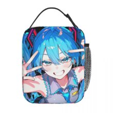 Anime Hatsune Miku Insulated Kawaii Thermal Lunch Bag Anime Hatsune Miku Insulated Kawaii Thermal Lunch Bag