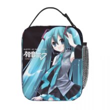 Anime Hatsune Miku Insulated Thermal Kawaii Lunch Bag Anime Hatsune Miku Insulated Thermal Kawaii Lunch Bag