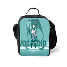 Kawaii Anime Hatsune Miku Insulated School Lunch Bag Kawaii Anime Hatsune Miku Insulated School Lunch Bag