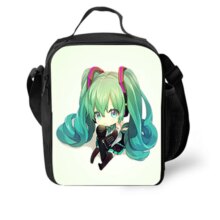 Kawaii Anime Hatsune Miku Waterproof Lunch Bag Kawaii Anime Hatsune Miku Waterproof Lunch Bag