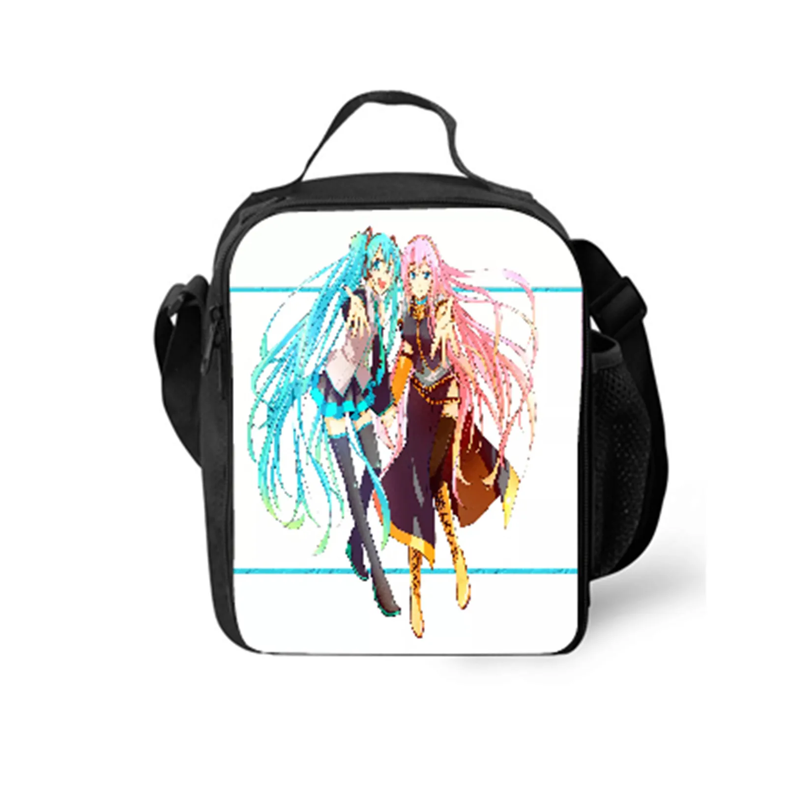 Anime Hatsune Miku Kawaii Waterproof School Lunch Bag
