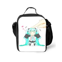 Anime Hatsune Miku Kawaii Waterproof Insulated Lunch Bag Anime Hatsune Miku Kawaii Waterproof Insulated Lunch Bag