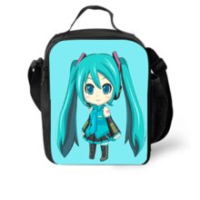 Anime Hatsune Miku Kawaii Waterproof Lunch Bag Anime Hatsune Miku Kawaii Waterproof Lunch Bag