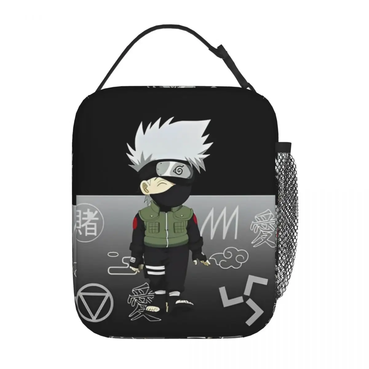 Kawaii Anime Naruto Kakashi Hatake Lunch Bag
