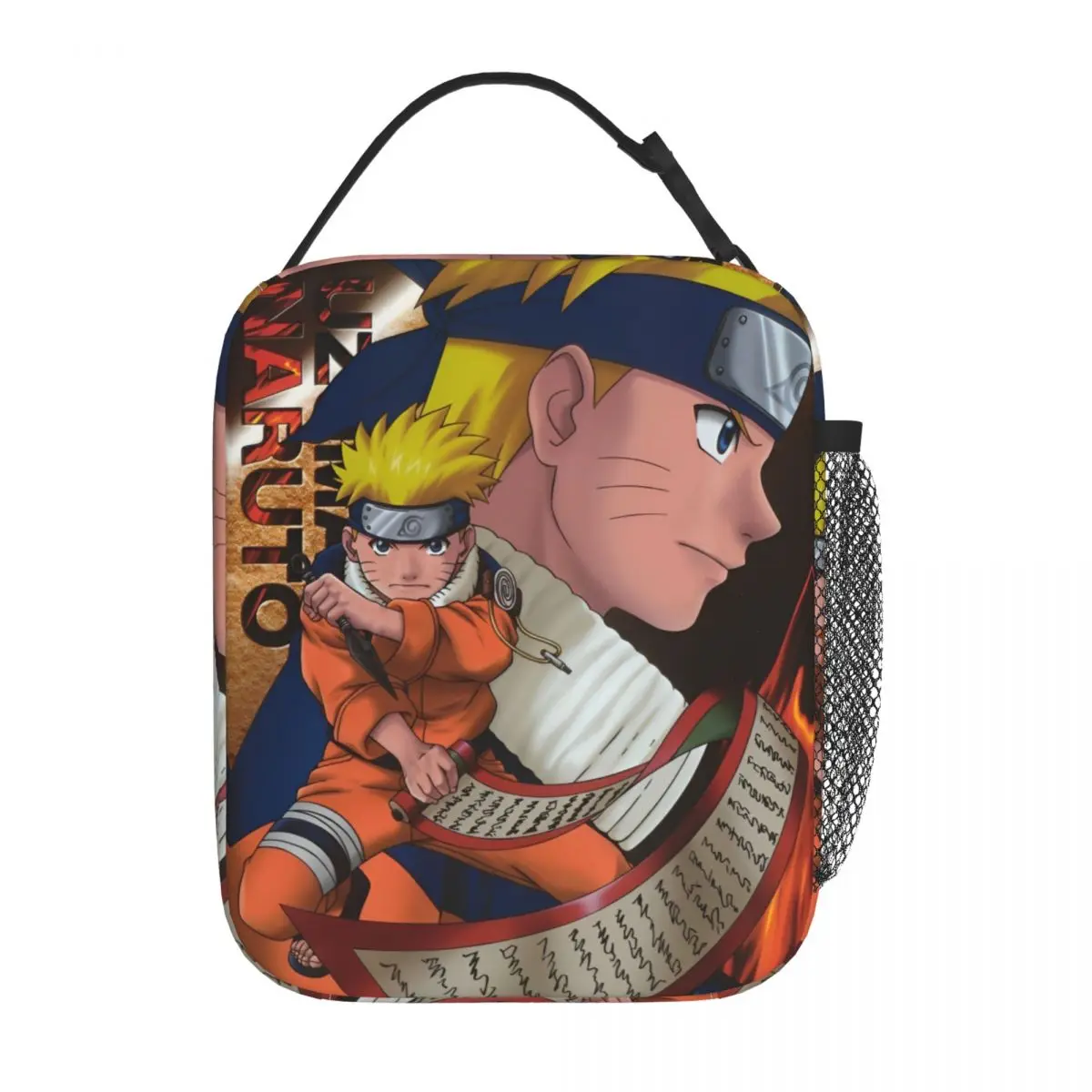 Anime Kawaii Naruto Uzumaki Portable Lunch Bag