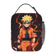 Kawaii Anime Naruto Uzumaki Portable Lunch Bag Kawaii Anime Naruto Uzumaki Portable Lunch Bag