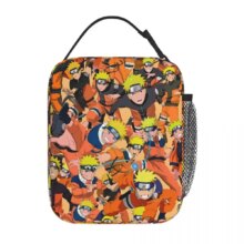 Kawaii Anime Naruto Uzumaki Polyester Portable Lunch Bag Kawaii Anime Naruto Uzumaki Polyester Portable Lunch Bag
