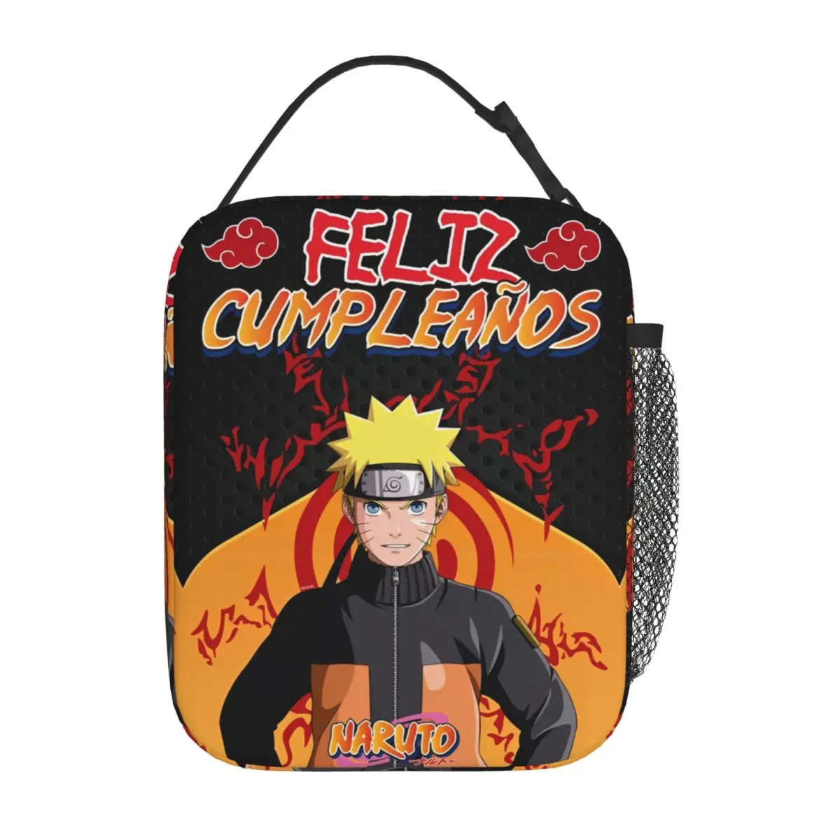 Kawaii Anime Naruto Uzumaki Polyester Lunch Bag