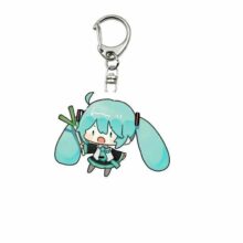 Cute Hatsune Miku Acrylic Keychain for Anime Fans Anime Inspired Hatsune Miku Acrylic Keyring for Collectors Cute Hatsune Miku Acrylic Keychain for Anime Fans Anime Inspired Hatsune Miku Acrylic Keyring for Collectors