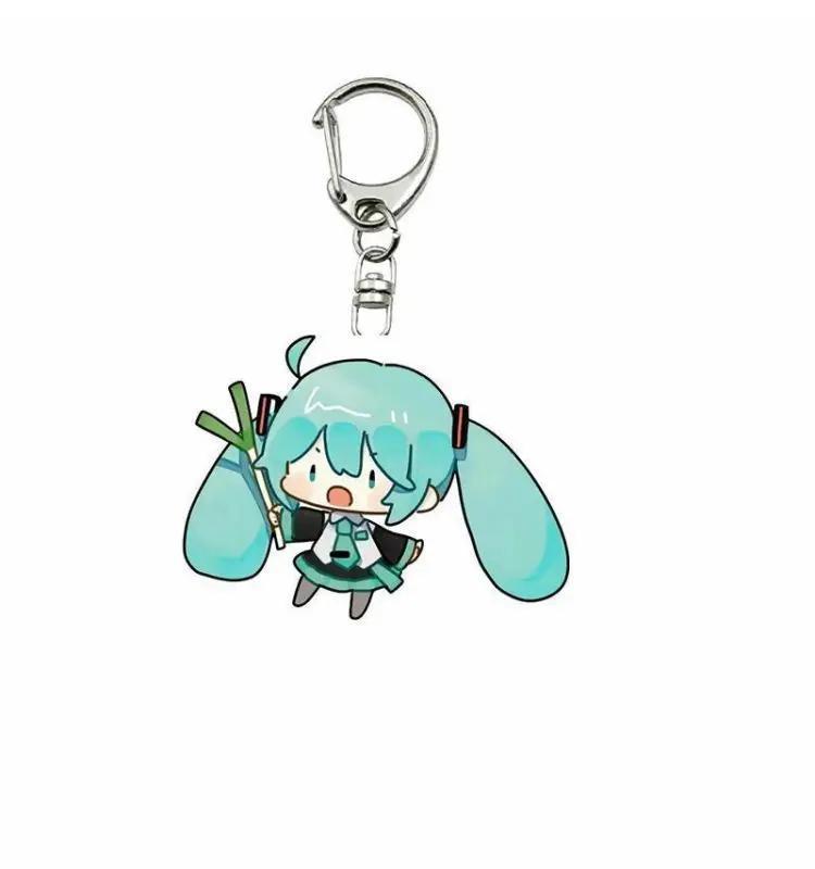 Kawaii Cartoon Hatsune Miku Acrylic Keychain Kawaii Cartoon Hatsune Miku Acrylic Keychain