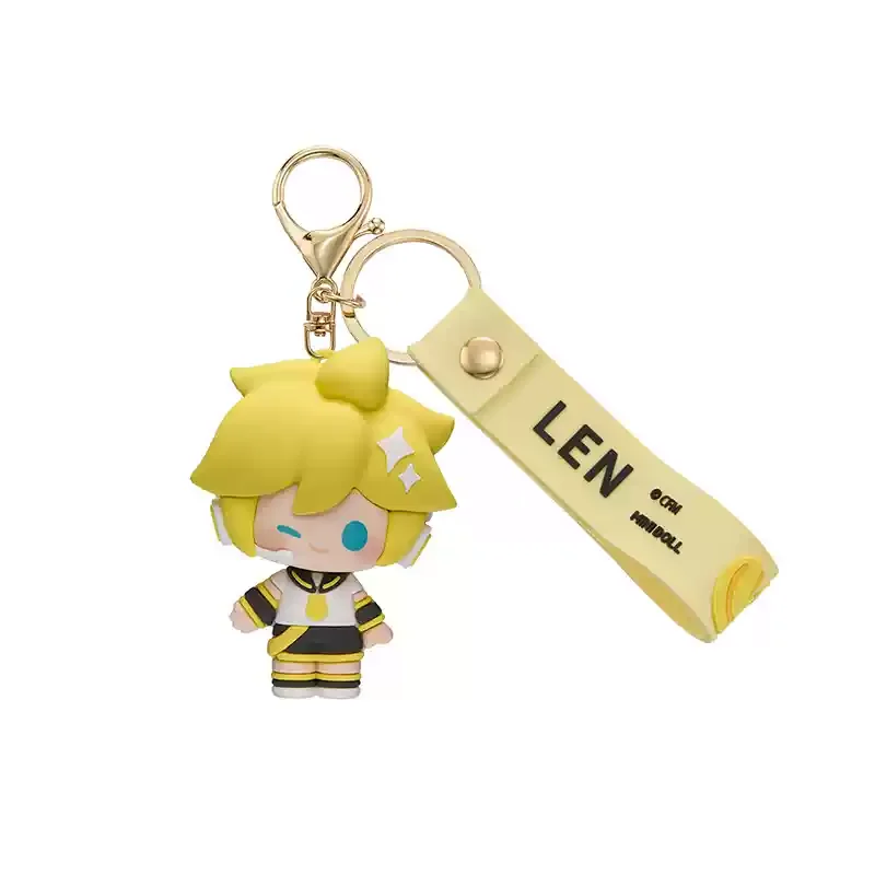Anime Kawaii Hatsune Miku: Project Diva Len Keychain