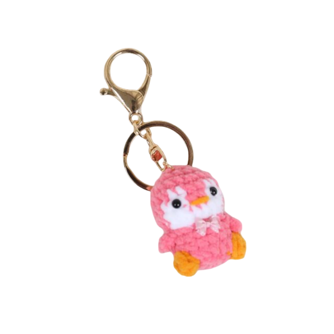 Animal Kawaii Mini Penguin Series Crochet Keychain