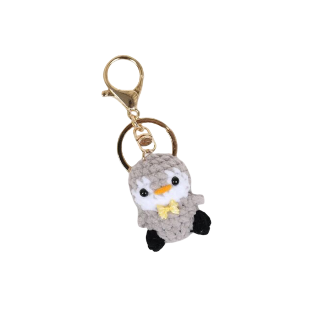 Animal Kawaii Mini Penguin Series Crochet Keychain