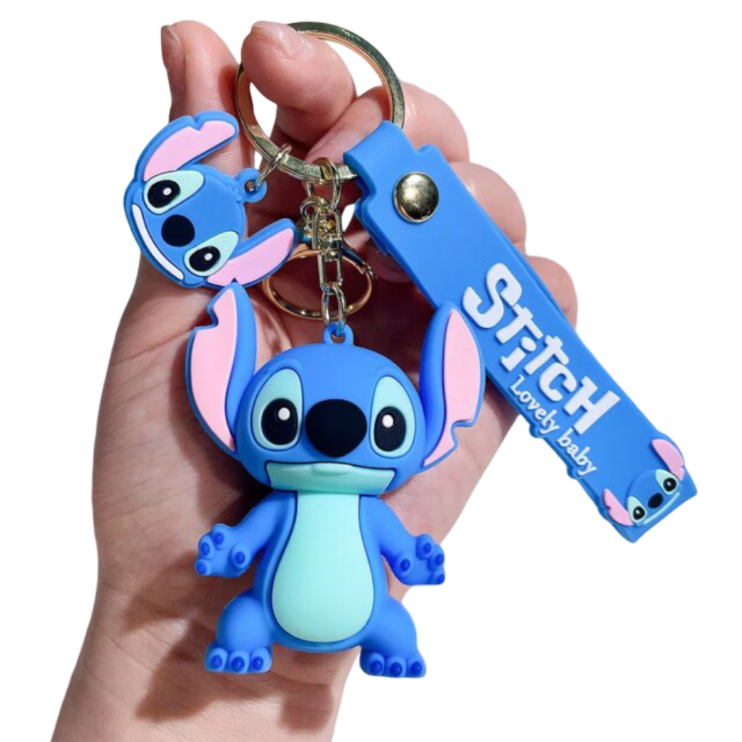 Kawaii Stitch PVC Keychain Toy