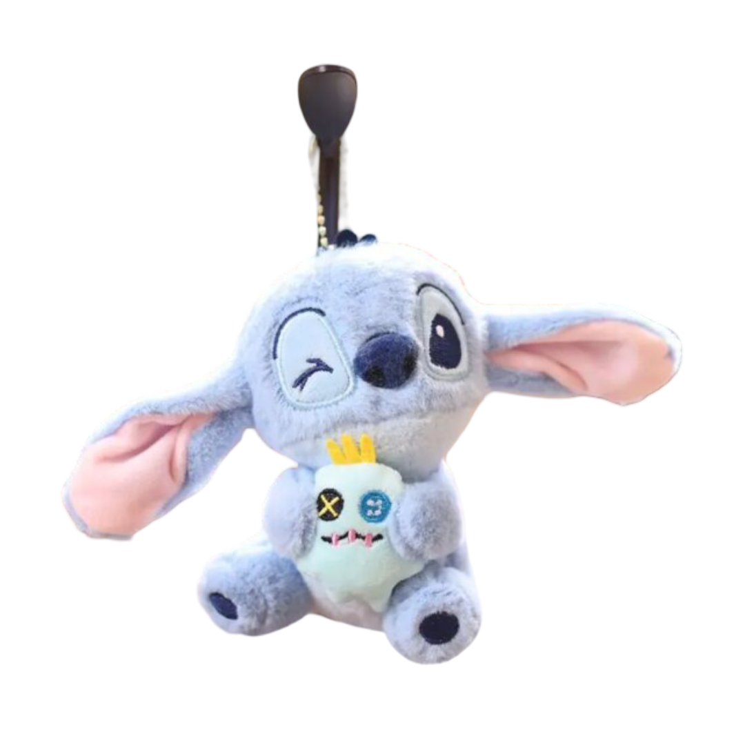 15cm Lilo And Stitch Kawaii Plush Keychain Toy 15cm Lilo And Stitch Kawaii Plush Keychain Toy