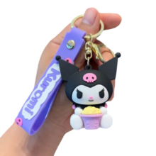 Kawaii Sanrio Kuromi PVC Keychain Toy Kawaii Sanrio Kuromi PVC Keychain Toy