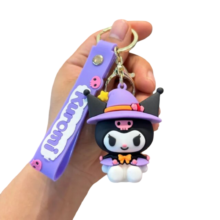 Kawaii Anime Sanrio Kuromi PVC Keychain Toy Kawaii Anime Sanrio Kuromi PVC Keychain Toy
