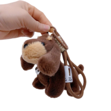 15cm Kawaii Cartoon Dachshund Plush Toy Keychain 15cm Kawaii Cartoon Dachshund Plush Toy Keychain