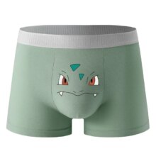 Kawaii Pokemon Venusaur Men’s Underwear Kawaii Pokemon Venusaur Men's Underwear