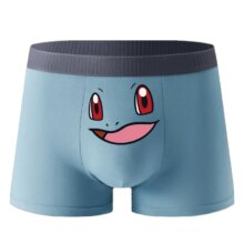 Pokemon Squirtle Kawaii Men’s Underwear Pokemon Squirtle Kawaii Men's Underwear