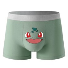 Kawaii Pokemon Bulbasaur Men’s Underwear Kawaii Pokemon Bulbasaur Men's Underwear