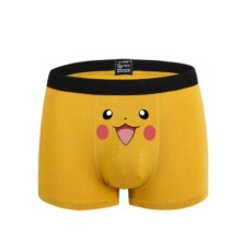 Kawaii Pokemon Pikachu Men’s Underwear Kawaii Pokemon Pikachu Men's Underwear