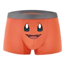 Pokemon Men’s Underwear Bulbasaur Squirtle Gengar Charizard Pikachu Anime Kawaii Graphene 3A Antibacterial Underpants Cotton Kawaii Pokemon Charmander Men's Underwear