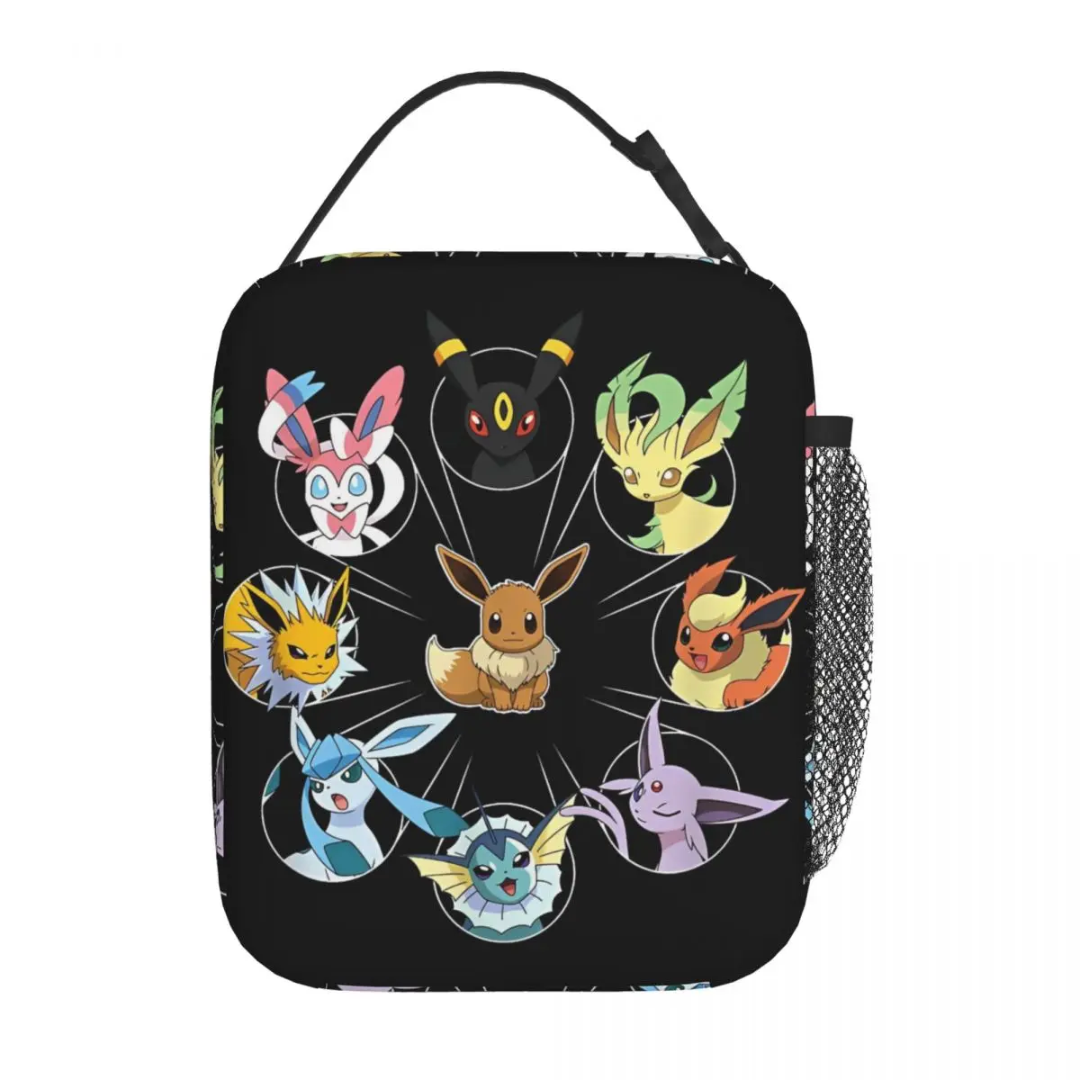 Pokemon Character Kawaii Waterproof Polyester Lunch Bag