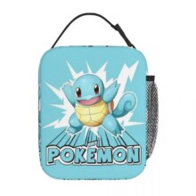 Kawaii Pokemon Squirtle Insulated Polyester Lunch Bag Kawaii Pokemon Squirtle Insulated Polyester Lunch Bag