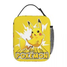 Pikachu Pokemon Kawaii Insulated Lunch Bag Pikachu Pokemon Kawaii Insulated Lunch Bag