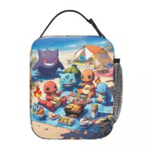 Kawaii Pokemon Character Polyester Insulated Lunch Bag Kawaii Pokemon Character Polyester Insulated Lunch Bag