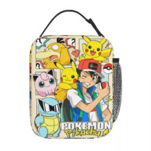 Kawaii Pokemon Character Insulated Polyester Lunch Bag Kawaii Pokemon Character Insulated Polyester Lunch Bag