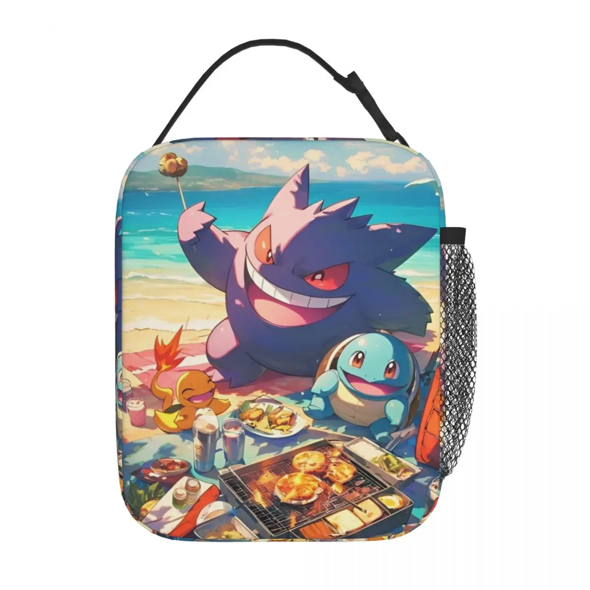 Kawaii Pokemon Character Polyester Lunch Bag