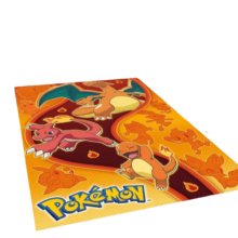 Pokemon Charmander Evolution Kawaii Non-slip Carpet Pokemon Charmander Evolution Kawaii Non-slip Carpet