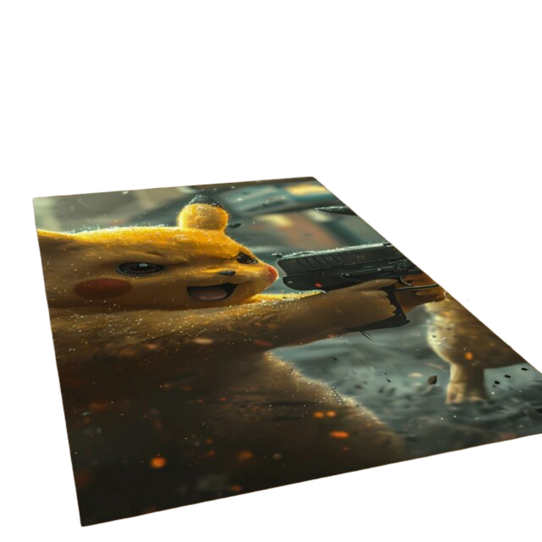 Kawaii Pokemon Pikachu Non-slip Carpet Kawaii Pokemon Pikachu Non-slip Carpet