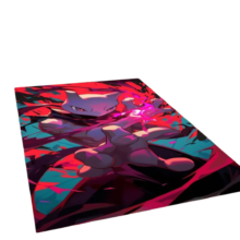 Pokemon Mewtwo Kawaii Non-slip Carpet Pokemon Mewtwo Kawaii Non-slip Carpet