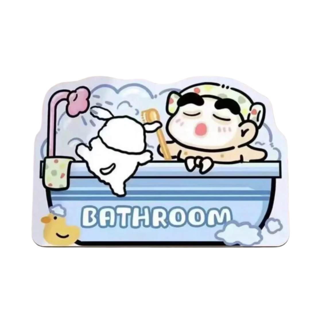 Kawaii Crayon Shin-chan Apply Facial Mask With Shiro Carpet Kawaii Crayon Shin-chan Apply Facial Mask With Shiro Carpet