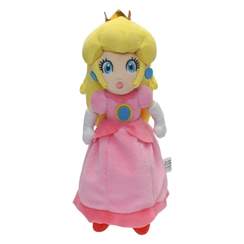 Anime Super Mario Bros Peach Kawaii Action Figure Toy 