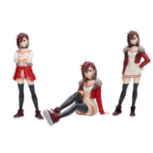 3Pcs Anime Ayase Momo Action Figure Kawaii PVC Toy 3Pcs Anime Ayase Momo Action Figure Kawaii PVC Toy