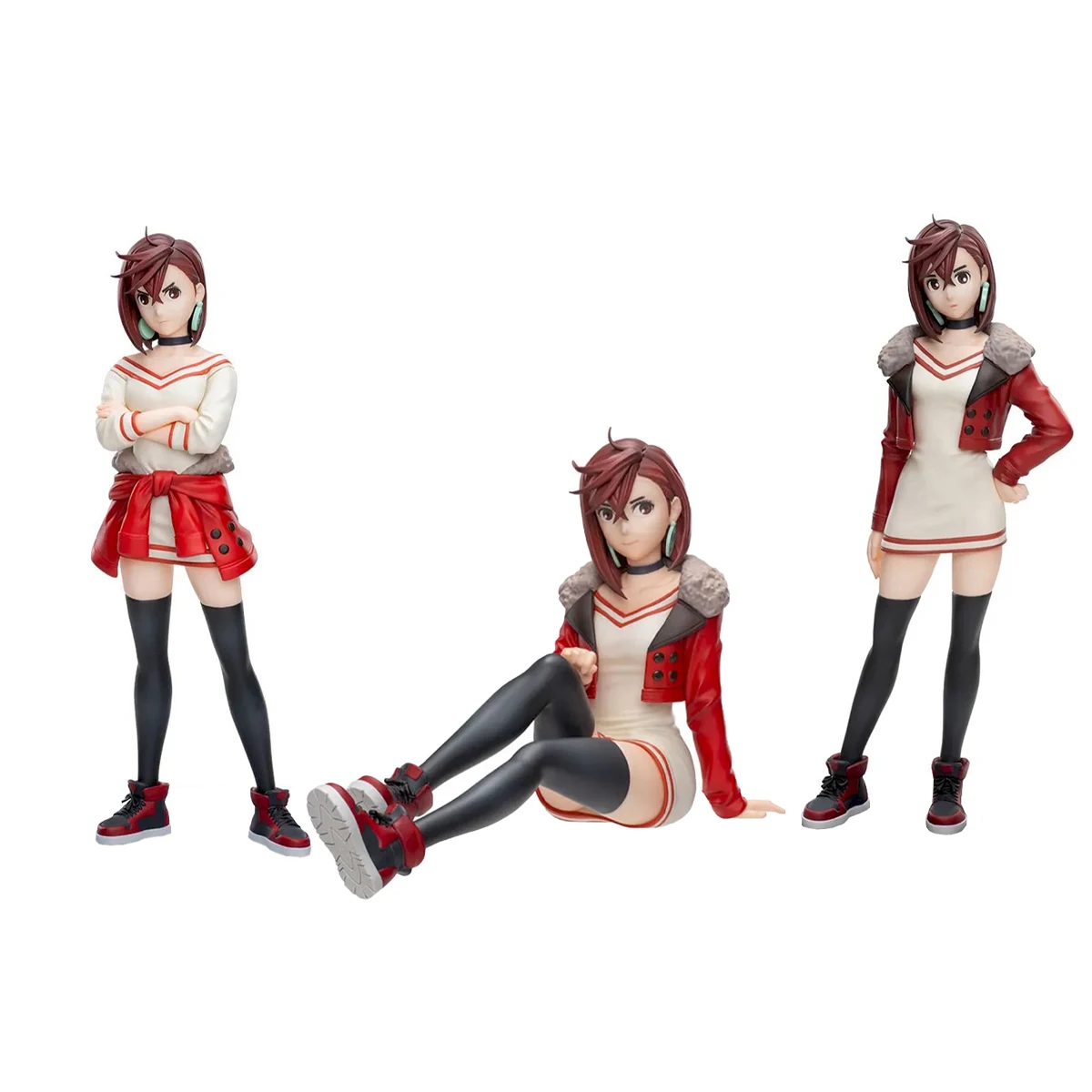 3Pcs Anime Ayase Momo Action Figure Kawaii PVC Toy