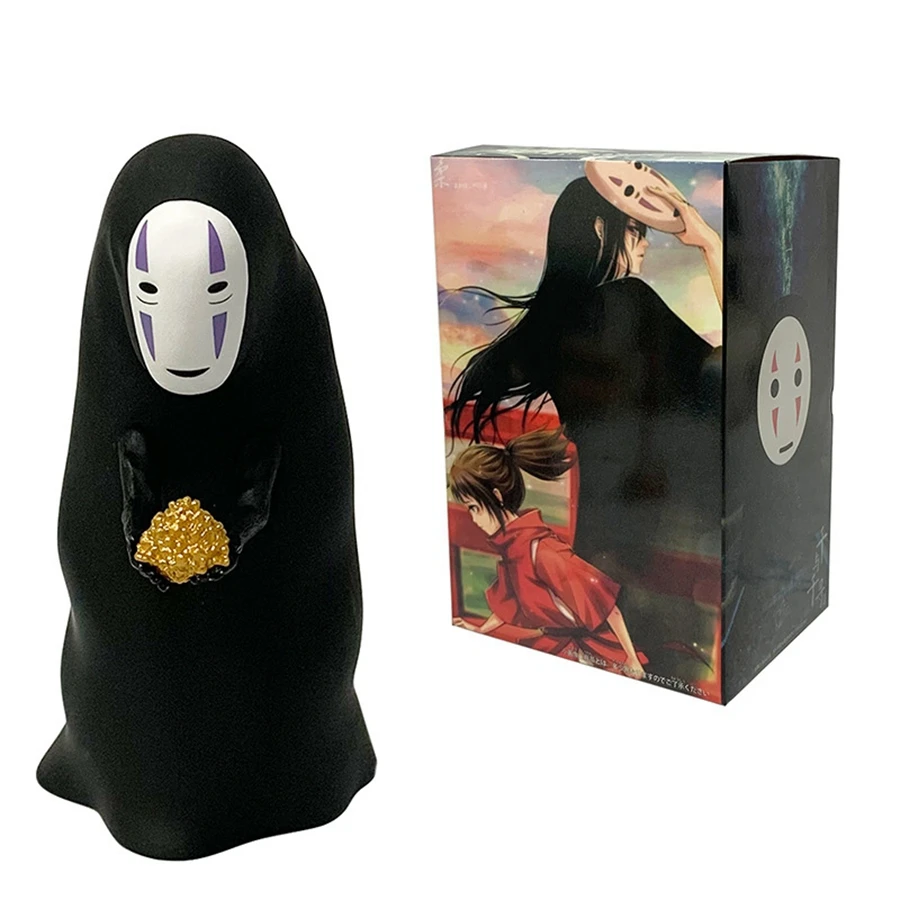 Anime Spirited Away Kaonashi Kawaii Action Figure Toy With Box