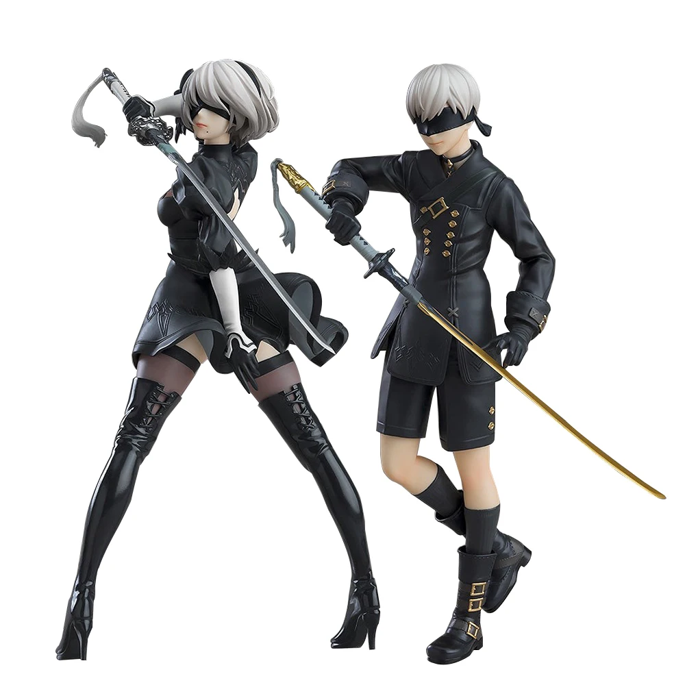 2Pcs Anime Kawaii Nier: Automata Ver1.1a Action Figure Toy