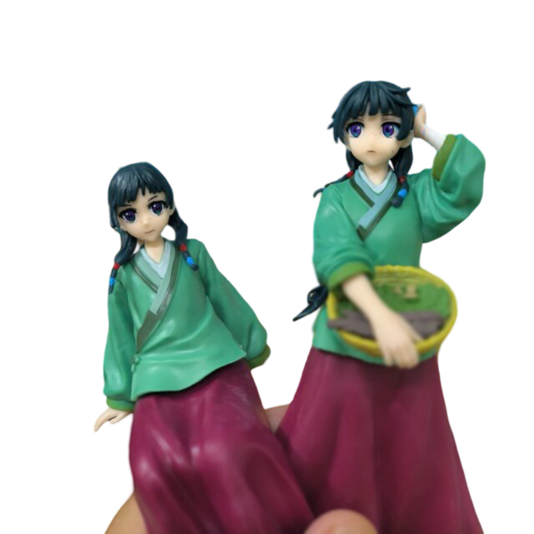 2Pcs Anime The Apothecary Diaries Maomao Kawaii Action Figure Toy