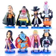 8Pcs Anime One Piece Action Figure Kawaii Toy 8Pcs Anime One Piece Action Figure Kawaii Toy