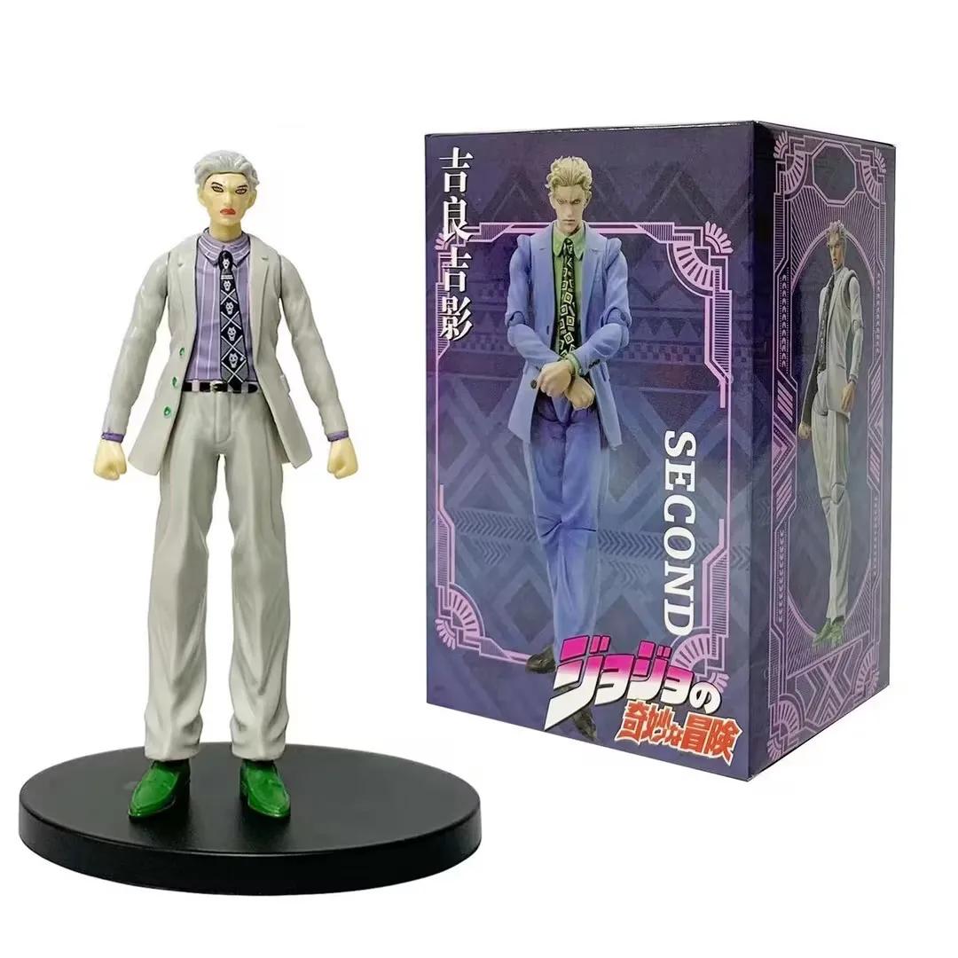 Kawaii Anime JoJo's Bizarre Adventure Action Kira Yoshikage Figure Toy